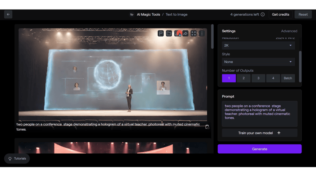A screen shot of a web page with a video on it.