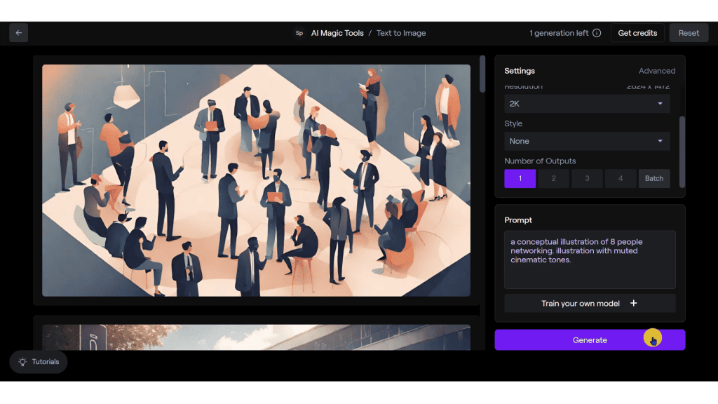 A screen shot of a group of people in a room.