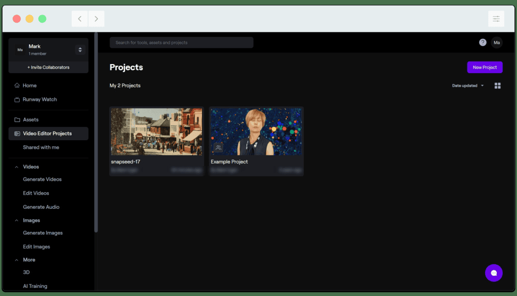 A screen shot of a video player on a mac.