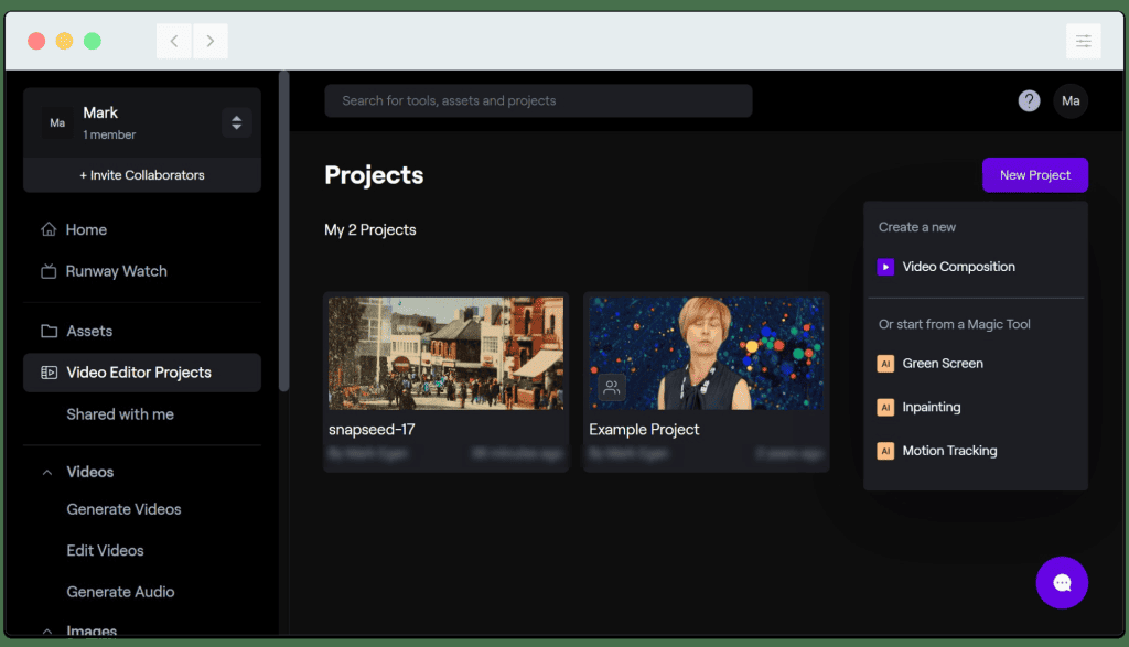A screen shot of a video player on a mac.
