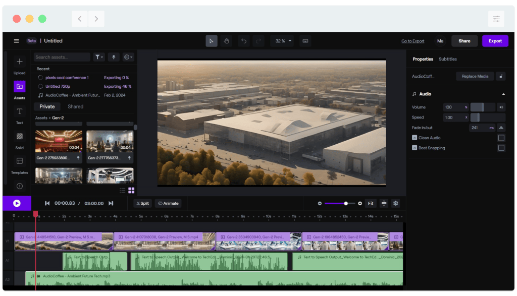 Adobe premiere pro video editor.