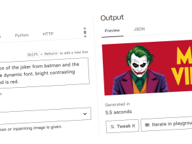 A digital illustration of the Joker with green hair and white face, next to bold yellow text reading "MOVIE VILLAINS" on a red background.