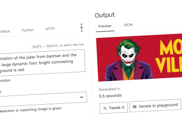 A digital illustration of the Joker with green hair and white face, next to bold yellow text reading "MOVIE VILLAINS" on a red background.